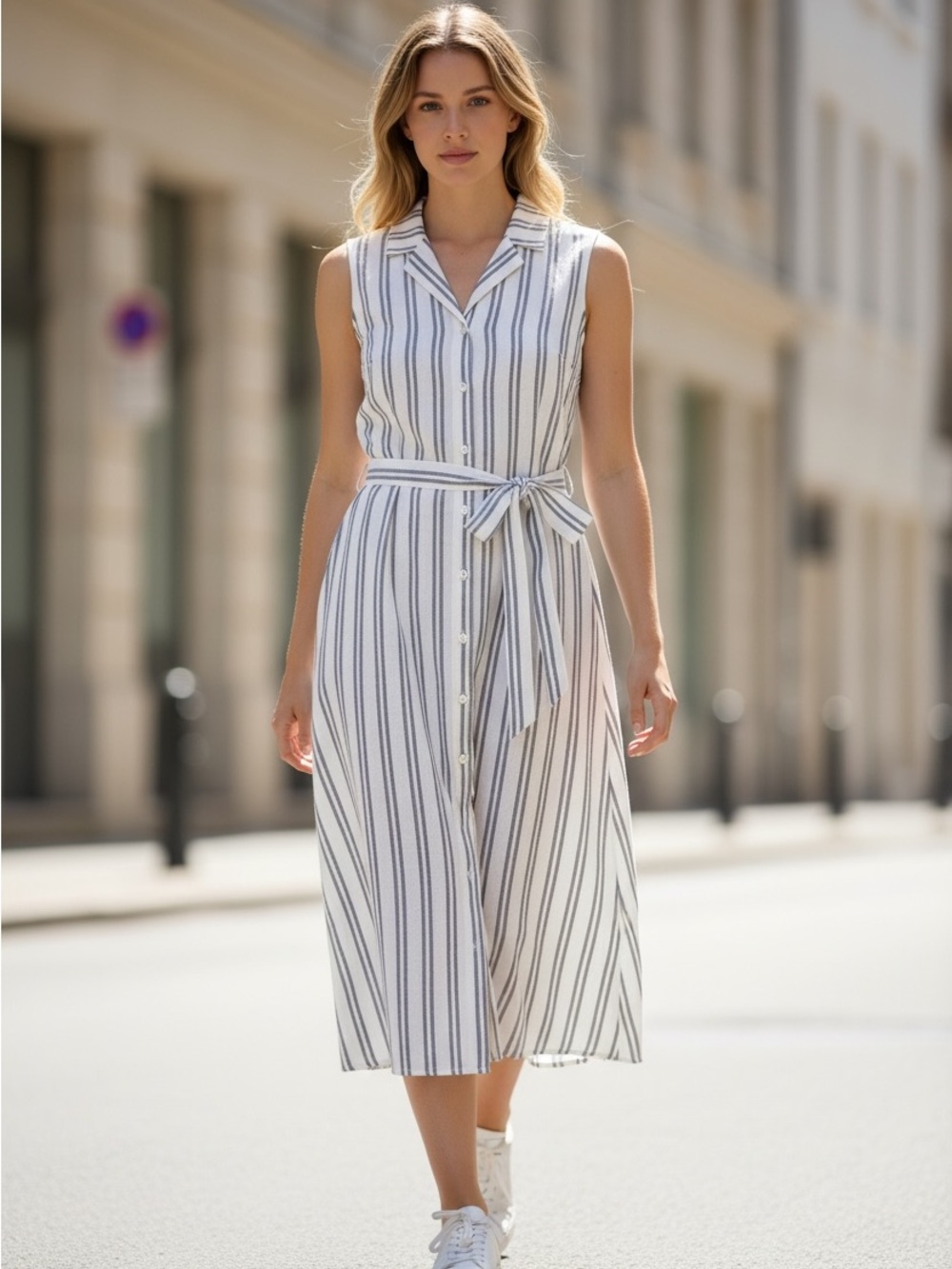 Banana Republic Sleeveless Midi Sundress